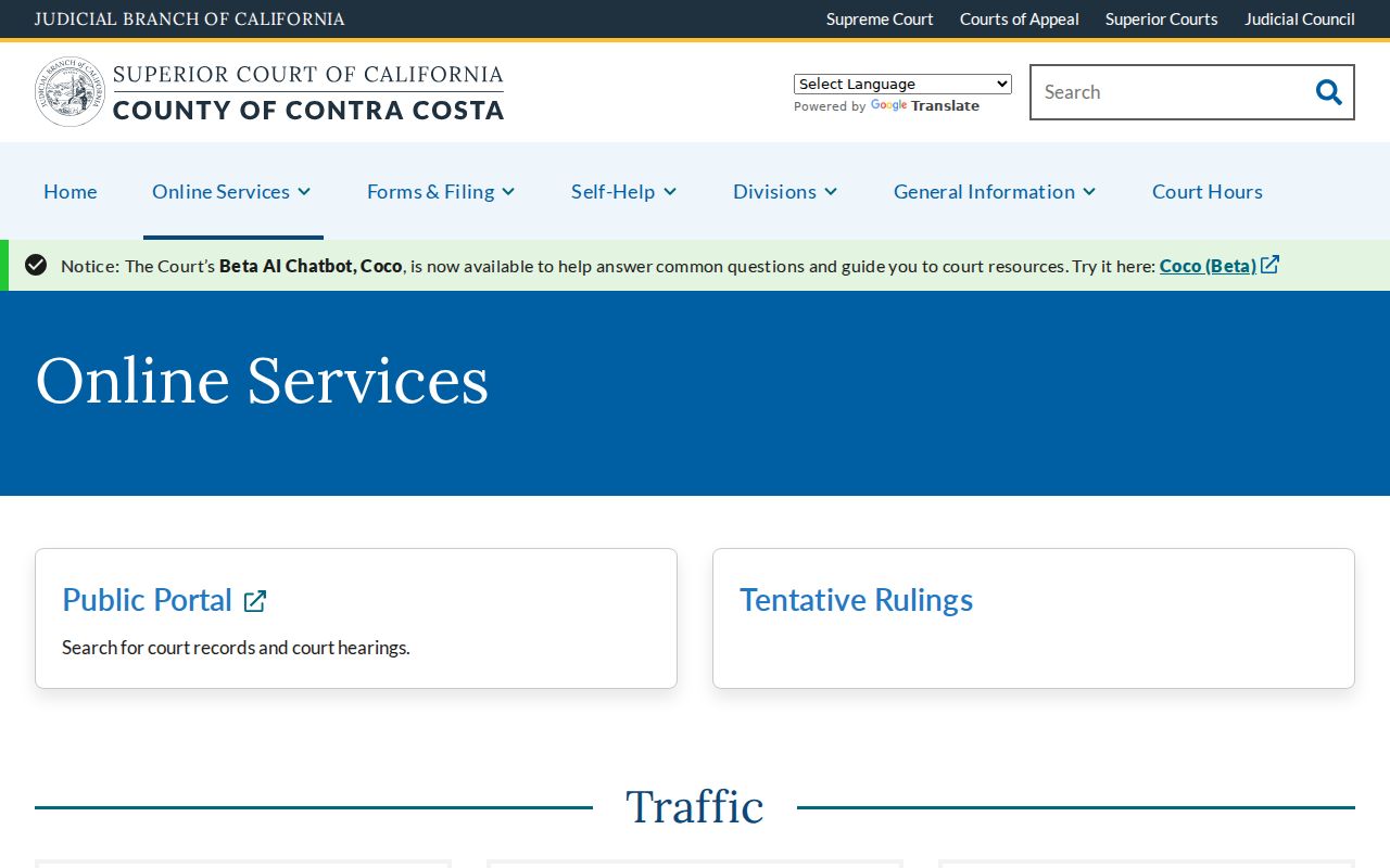Lafayette residents directory Contra Costa Superior Court search